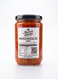 Nurcan Hanım Menemenlik Sos (600 gr)