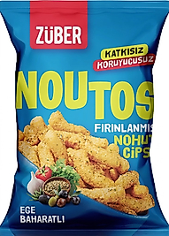 Züber Noutos Ege Baharatlı Fırınlanmış Nohut Cipsi (55 gr)