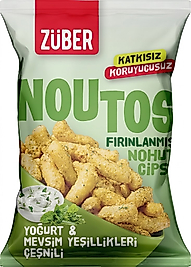 Züber Noutos Yoğurt ve Mevsim Yeşillikli Nohut Cipsi (55 gr)