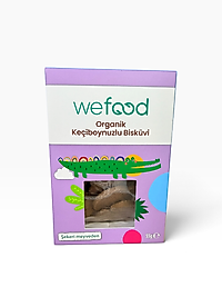 Wefood Organik Keçiboynuzlu Bebe Bisküvisi (55 gr)