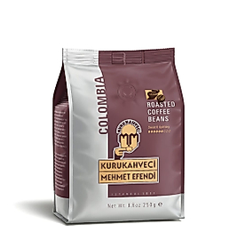 Kurukahveci Mehmet Efendi Colombian Çekirdek Kahve(250 gr)
