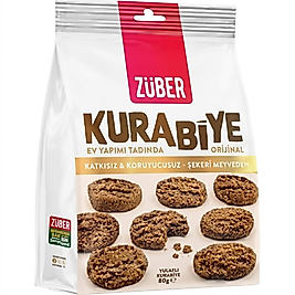 Züber Kakaolu Meyve & Kuruyemiş Kurabiyesi (80 gr)