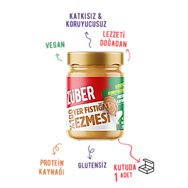Züber %100 Fıstık Ezmesi (315 gr)